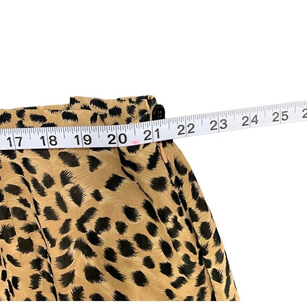 Josephine Chaus Women's Animal Print Long Skirt - Picture 5 of 6
